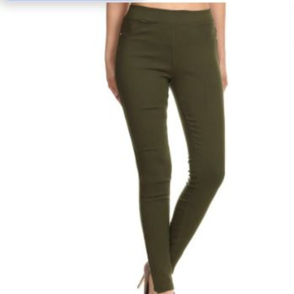 NOBO Army Green Jeggings Sz L (11-13)